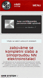 Mobile Screenshot of hmrservis.cz